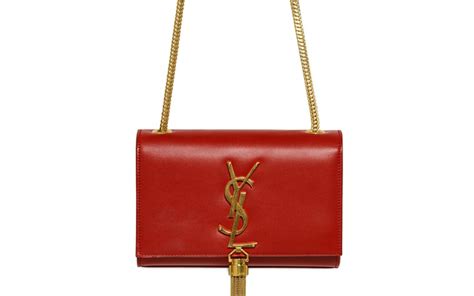 red ysl bags|red ysl bag with tassel.